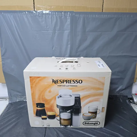 BOXED NESPRESSO VERTUO LATISSIMA BY DELONGHI - WHITE