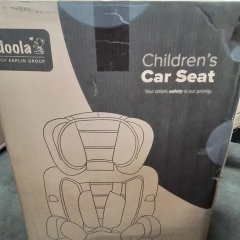 BOXED CHILDREN'S CAR SEAT