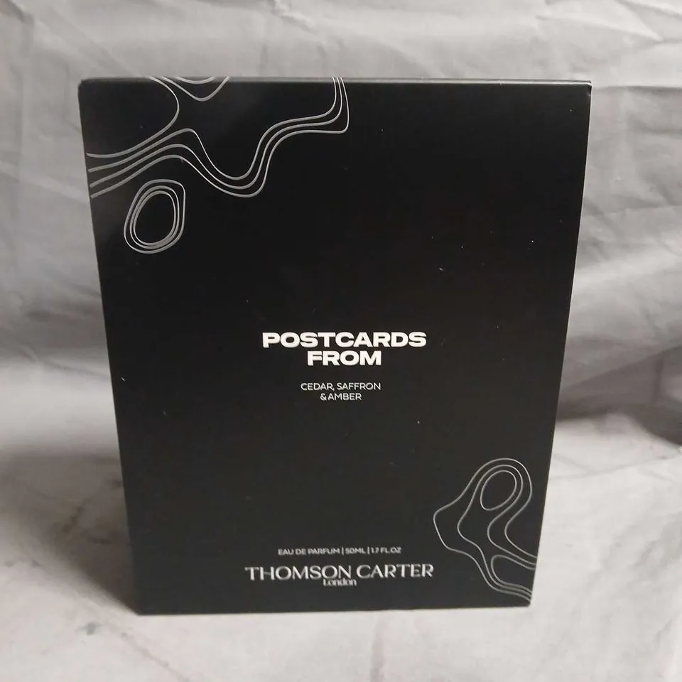 BOXED THOMPSON AND CARTER POSTCARDS FROM EAU DE PARFUM 100ML