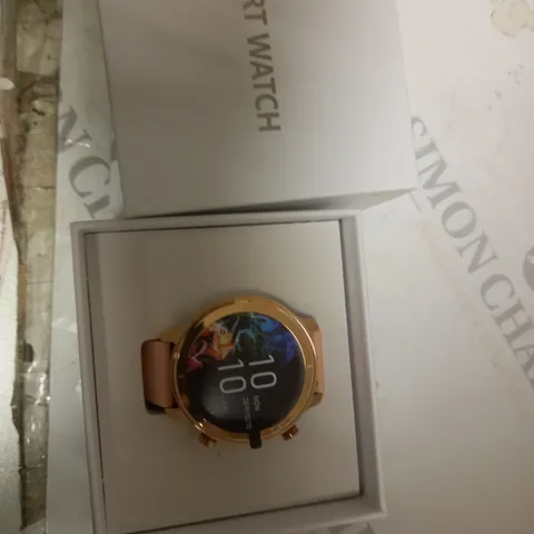 SMART WATCH WITH PINK STRAP