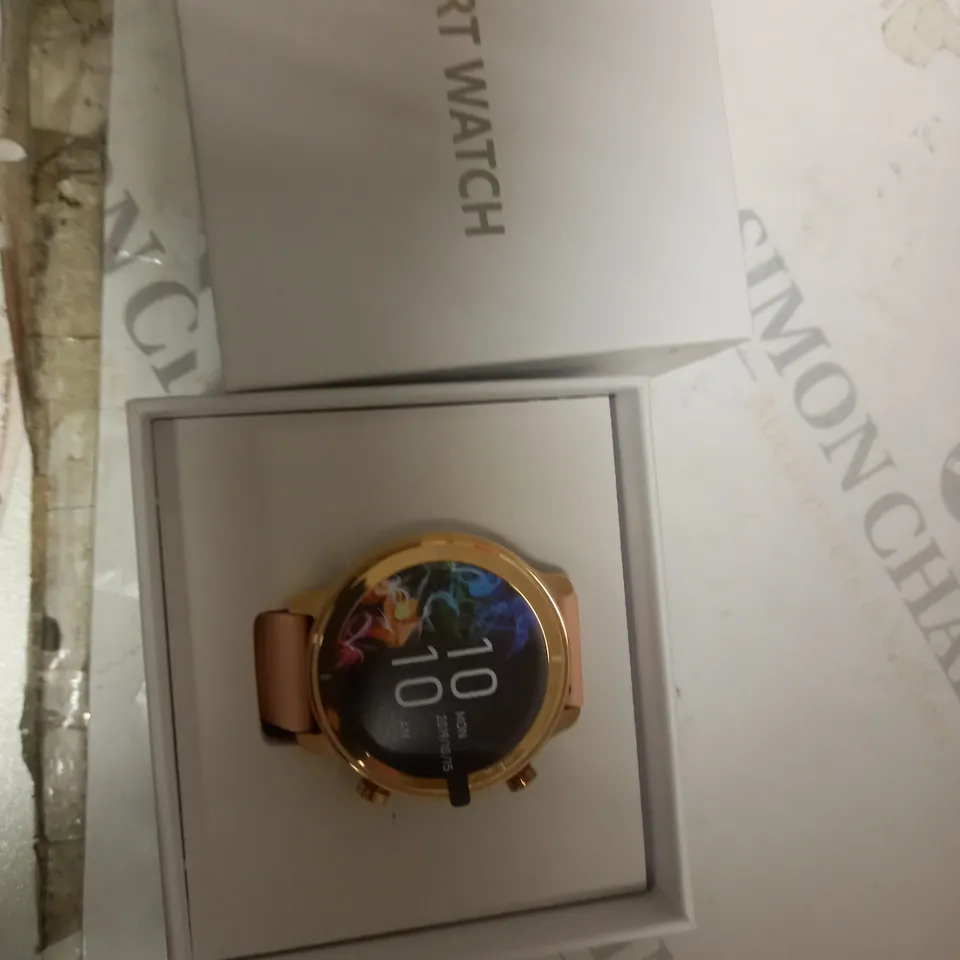 SMART WATCH WITH PINK STRAP