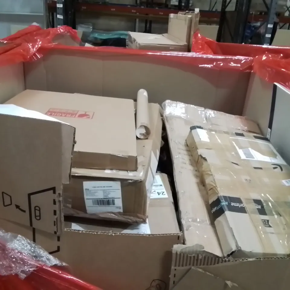 PALLET OF ASSORTED HOUSEHOLD GOODS AND PRODUCTS TO INCLUDE;BABY CHANGING PAD,PLAYMAT,PICTURE FRAME