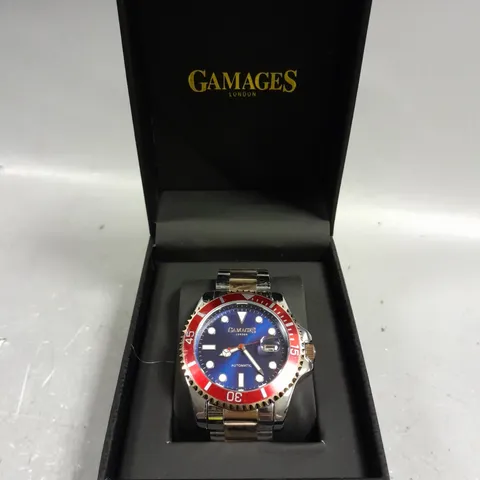 GAMAGES SPORTS ELEMENT TWO TONE WATCH