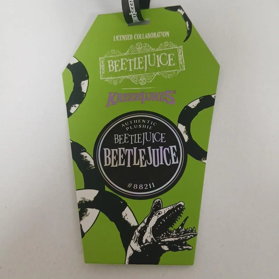 BRAND NEW KILLSTAR BEETLEJUICE X KREEPTURES AUTHENTIC PLUSHIE PLUSH TOY – LICENSED COLLABORATION (MULTI)