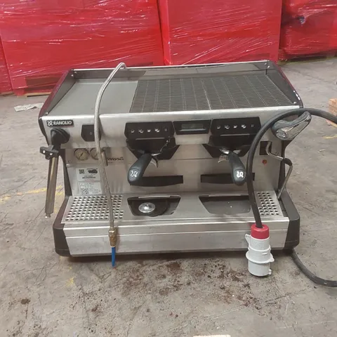 RANCILIO CLASSE 7 2 GROUP COMMERCIAL COFFEE MACHINE WITH ISTEAM