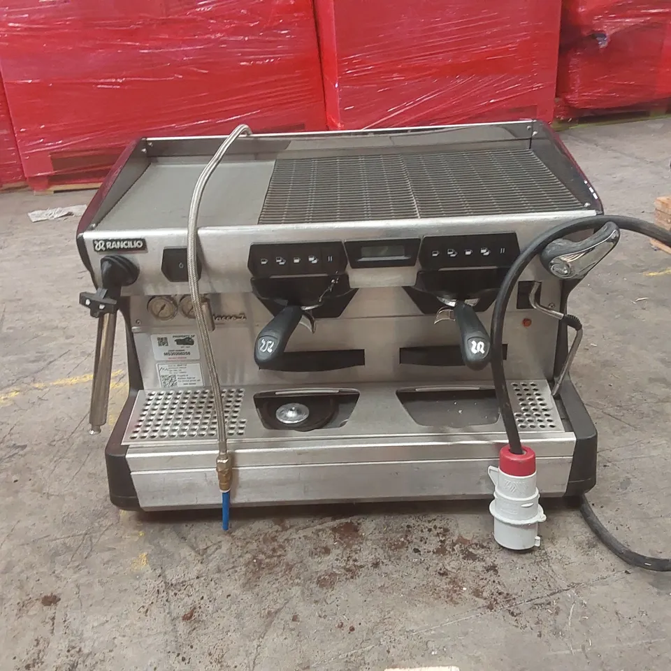 RANCILIO CLASSE 7 2 GROUP COMMERCIAL COFFEE MACHINE WITH ISTEAM