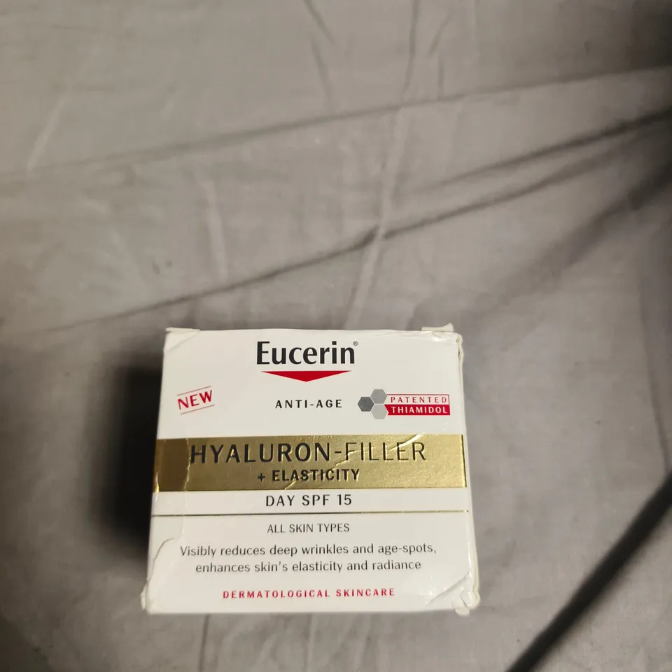EUCERIN HYALURON-FILLER + ELASTICITY DAY SPF 15 – ALL SKIN TYPES (FACIAL SKINCARE)