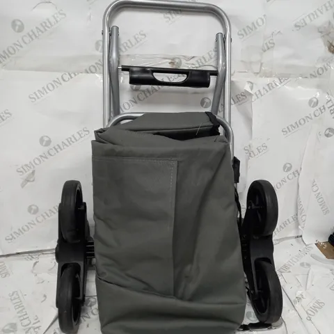 LOCK 'N LOCK INSULATED SHOPPING TROLLEY CART IN GRAY