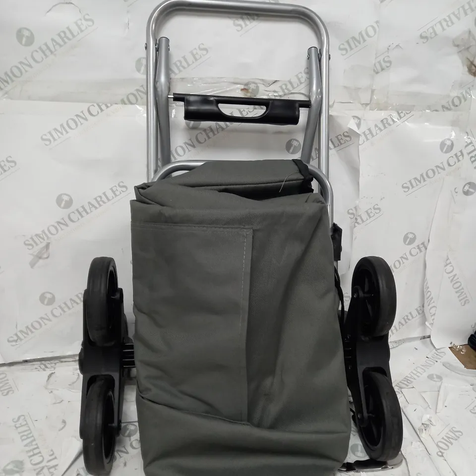 LOCK 'N LOCK INSULATED SHOPPING TROLLEY CART IN GRAY 
