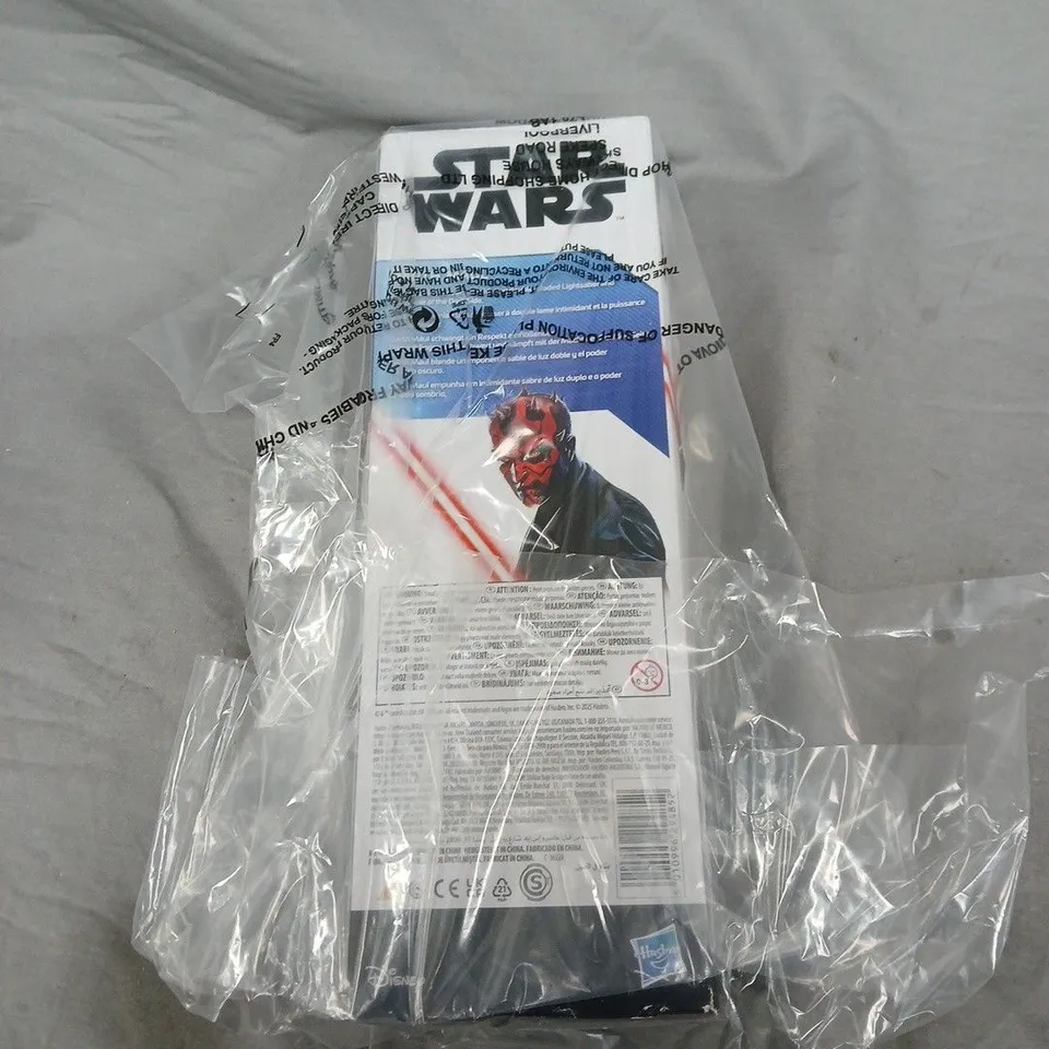 STAR WARS DARTH MAUL ACTION FIGURE – BOXED WITH PROTECTIVE WRAP (4+) 