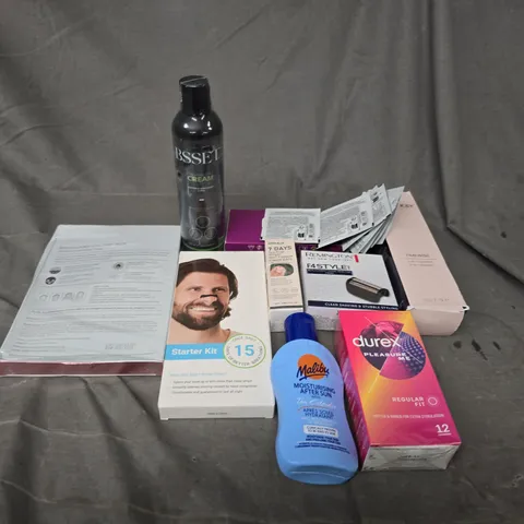 APPROXIMATEY 20 HEALTH AND BEAUTY PRODUCTS TO INCLUDE - REMINGTON, DUREX AND MARY KAY
