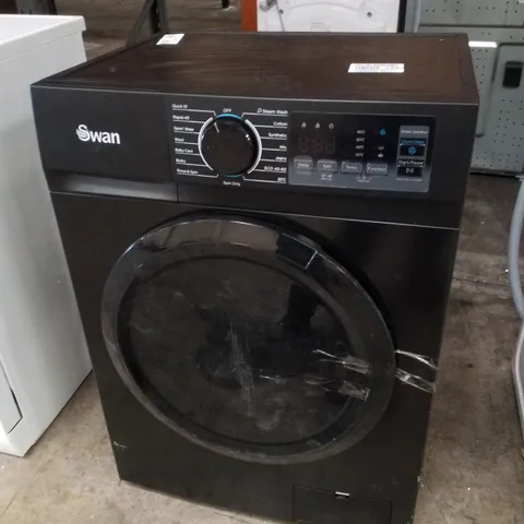 SWAN 8KG 1400 SPIN FREESTANDING WASHING MACHINE - BLACK