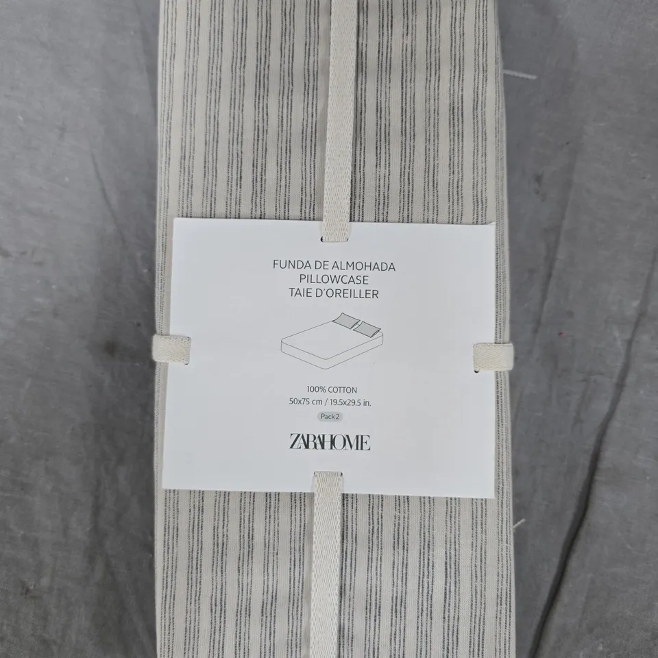 ZARA HOME PILLOWCASE SET OF 2 – 50X75 CM