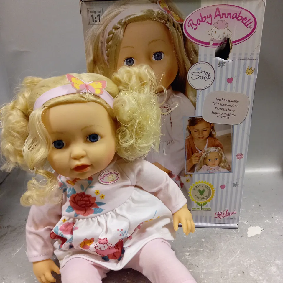 BABY ANNABELL SOPHIA DOLL RRP £37.99