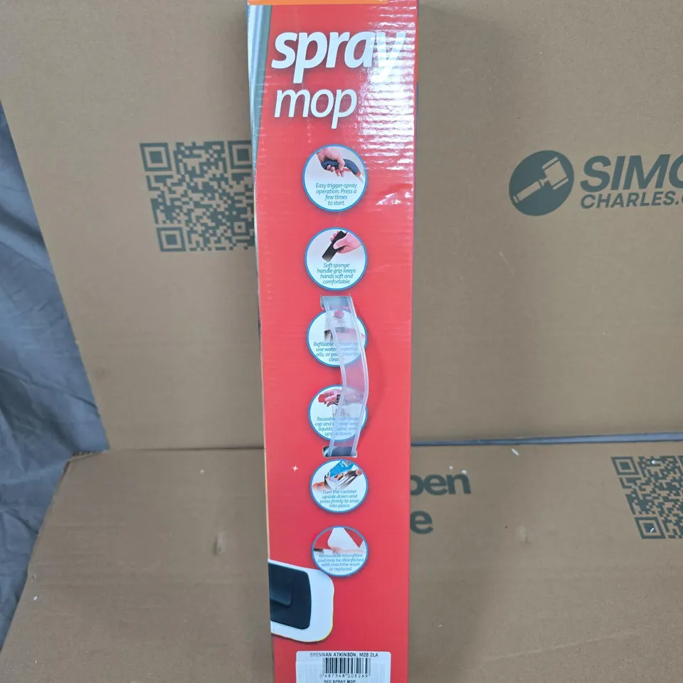 VORFREUDE SPRAY MOP – BOXED (NEW & IMPROVED)
