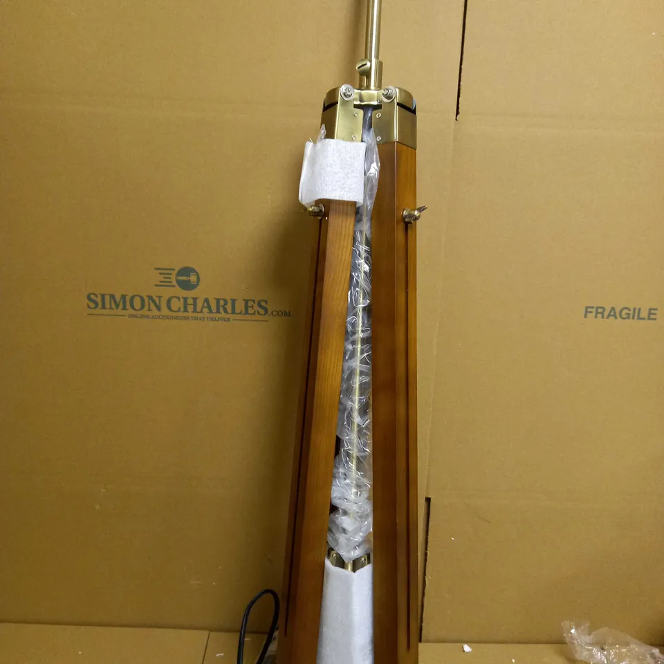 DAR LIGHTING GROUP EASEL 1LT FLOOR LAMP BASE ONLY