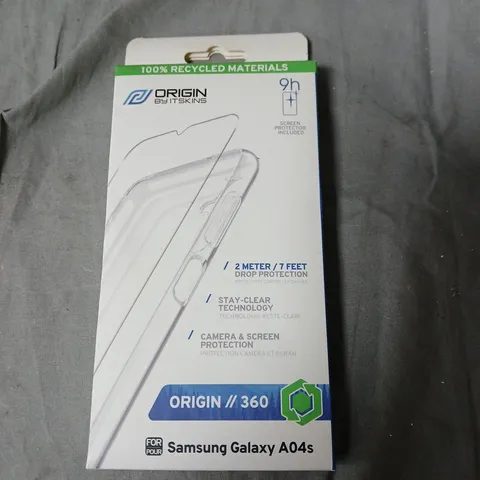BOX OF APPROXIMATELY 70 ORIGIN BY ITSKIN SCREEN PROTECTOR FOR SAMSUNG GALAXY A04S (9H, CAMERA & SCREEN PROTECTION)