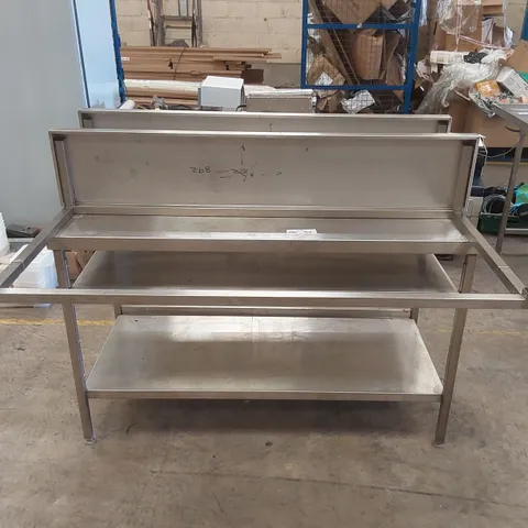 COMMERCIAL STAINLESS STEEL KITCHEN PREP TABLE PARTS