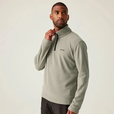 REGATTA MEN'S THOMPSON LIGHTWEIGHT HALF ZIP FLEECE GOLDEN SAND SIZE 5XL