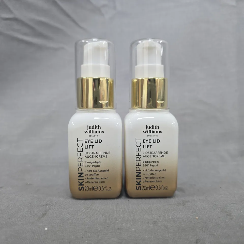 JUDITH WILLIAMS SKINPERFECT EYE LID LIFT CREAM 20ML DUO