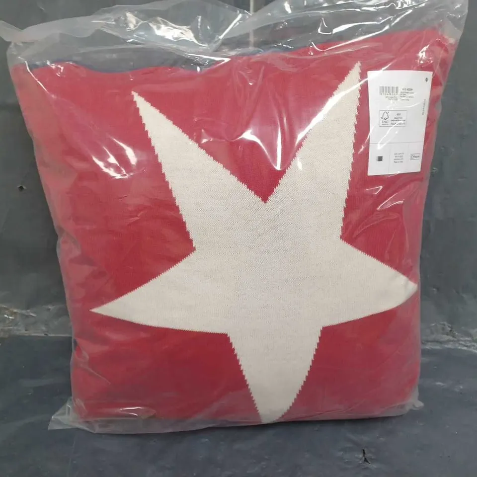 JOHN LEWIS STAR AND STRIPES CUSHION 40CM X 40CM