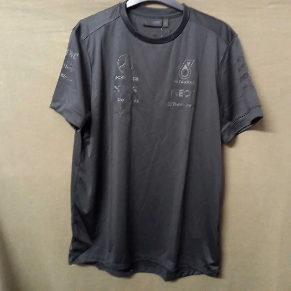 MERCEDES MENS STEALTH TEE IN BLACK - LARGE