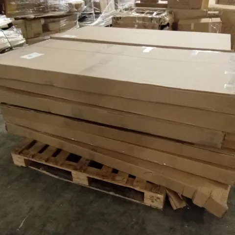 PALLET OF ASSORTED INCOMPLETE ZEST OUTDOOR FURNITURE PARTS AND PIECES 