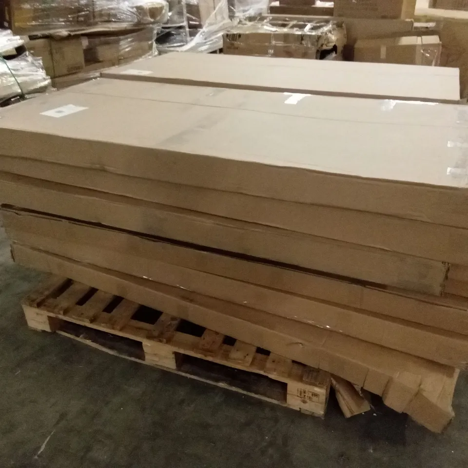 PALLET OF ASSORTED INCOMPLETE ZEST OUTDOOR FURNITURE PARTS AND PIECES 