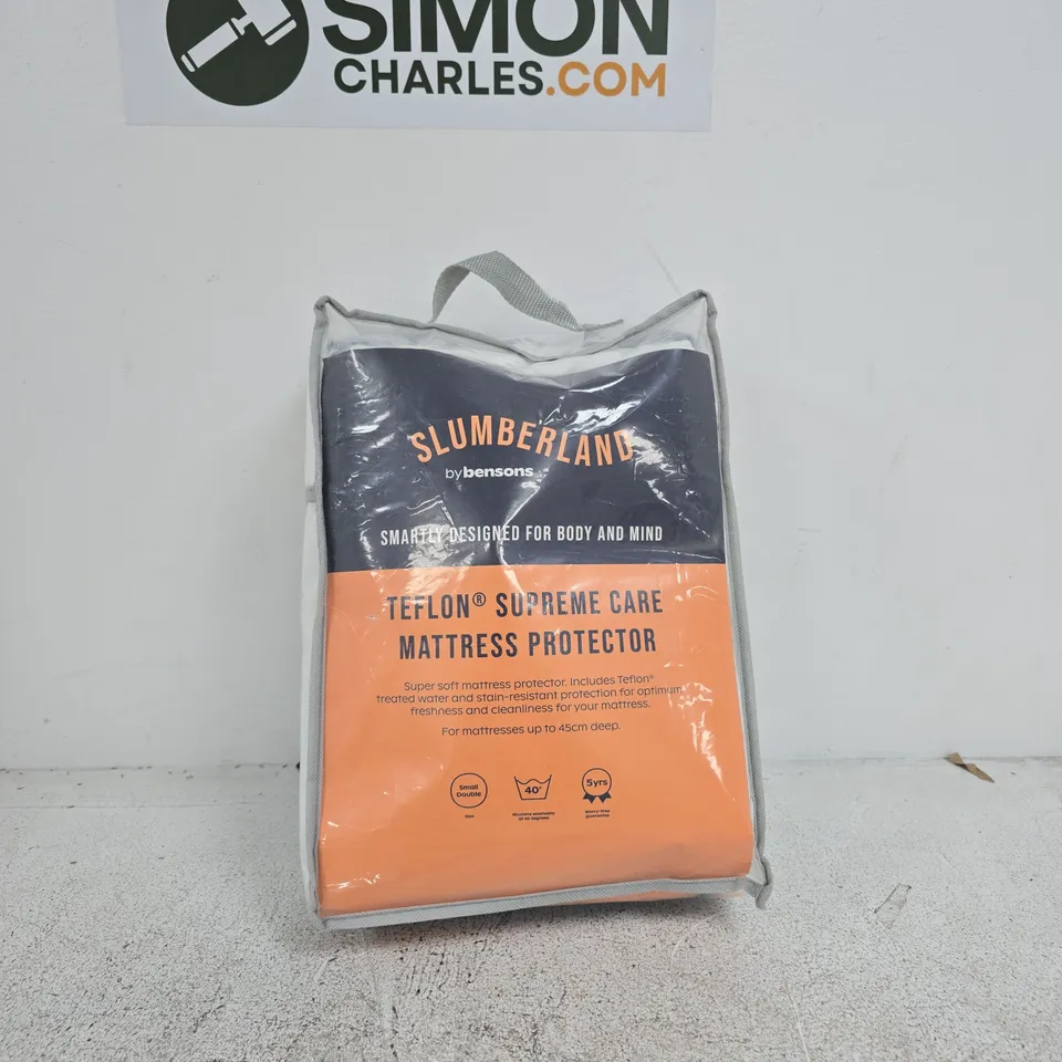 SLUMBERLAND TEFLON SUPREME CARE MATTRESS PROTECTOR