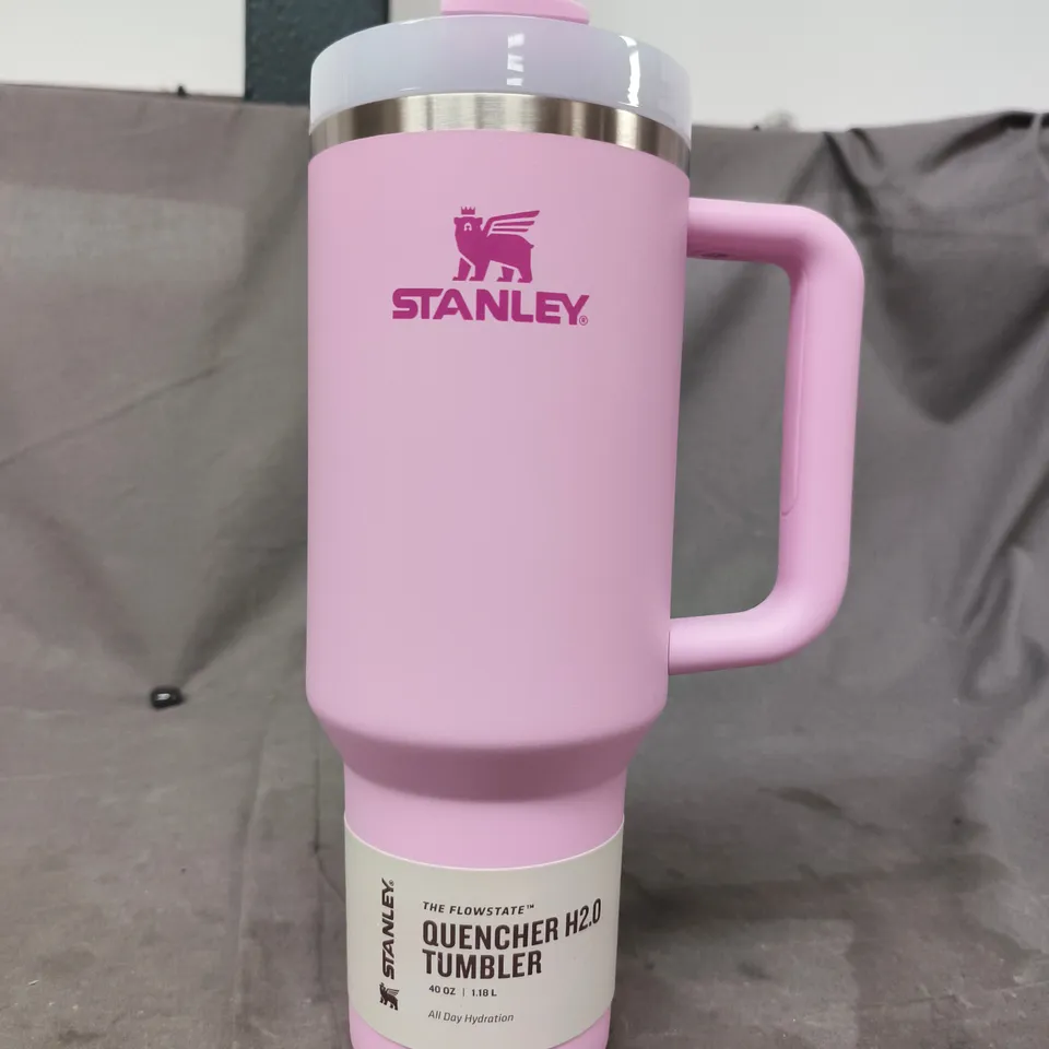 STANLEY QUENCHER H2.0 TUMBLER - PINK, 40 OZ (1.18 L) WITH LID