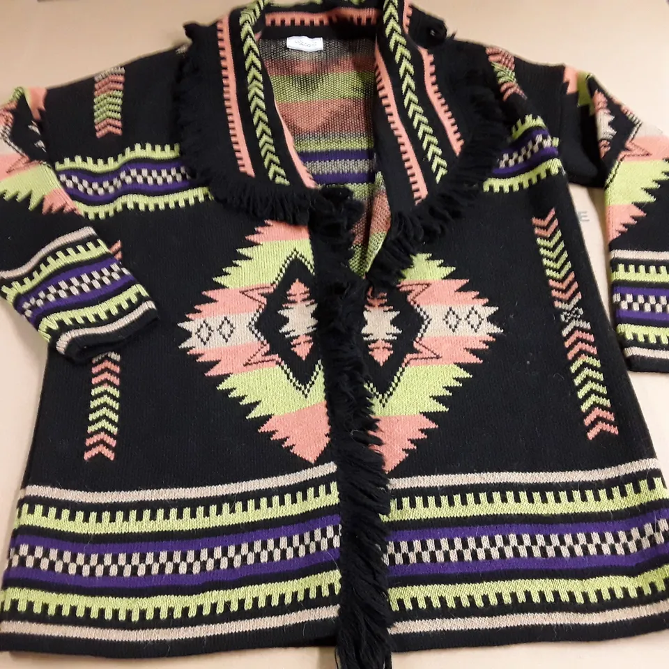 COCOGIO OPEN FRONT CARDIGAN - SIZE UNSPECIFIED 