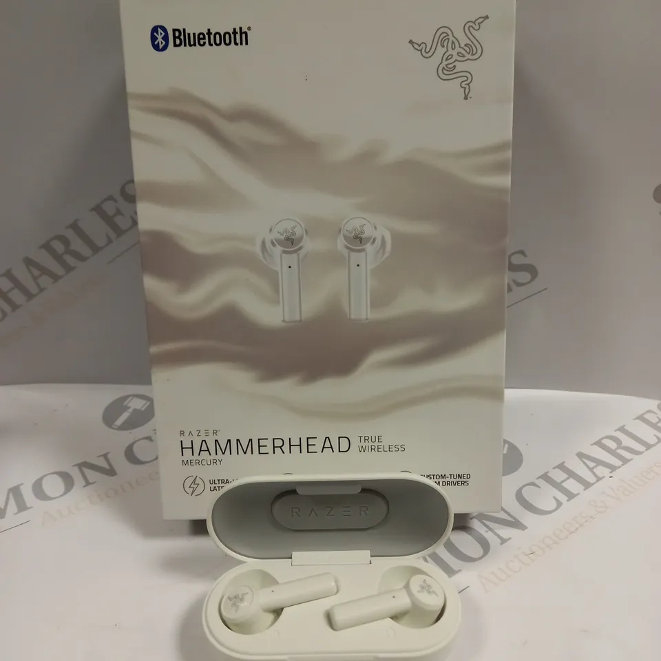 BOXED RAZER HAMMERHEAD TRUE WIRELESS EARPHONES - MERCURY