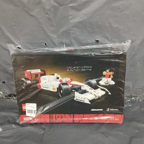 BOXED LEGO MCLAREN MP4 & AYRTON SENNA 