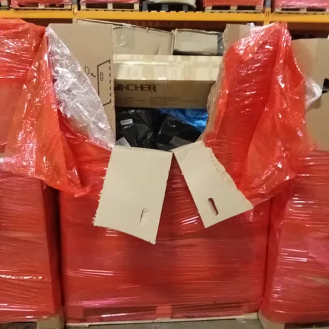 PALLET OF ASSORTED ITEMS INCLUDING: FOAM MATS, ESPRESSO MACHINE, BOXED FURNITURE ETC