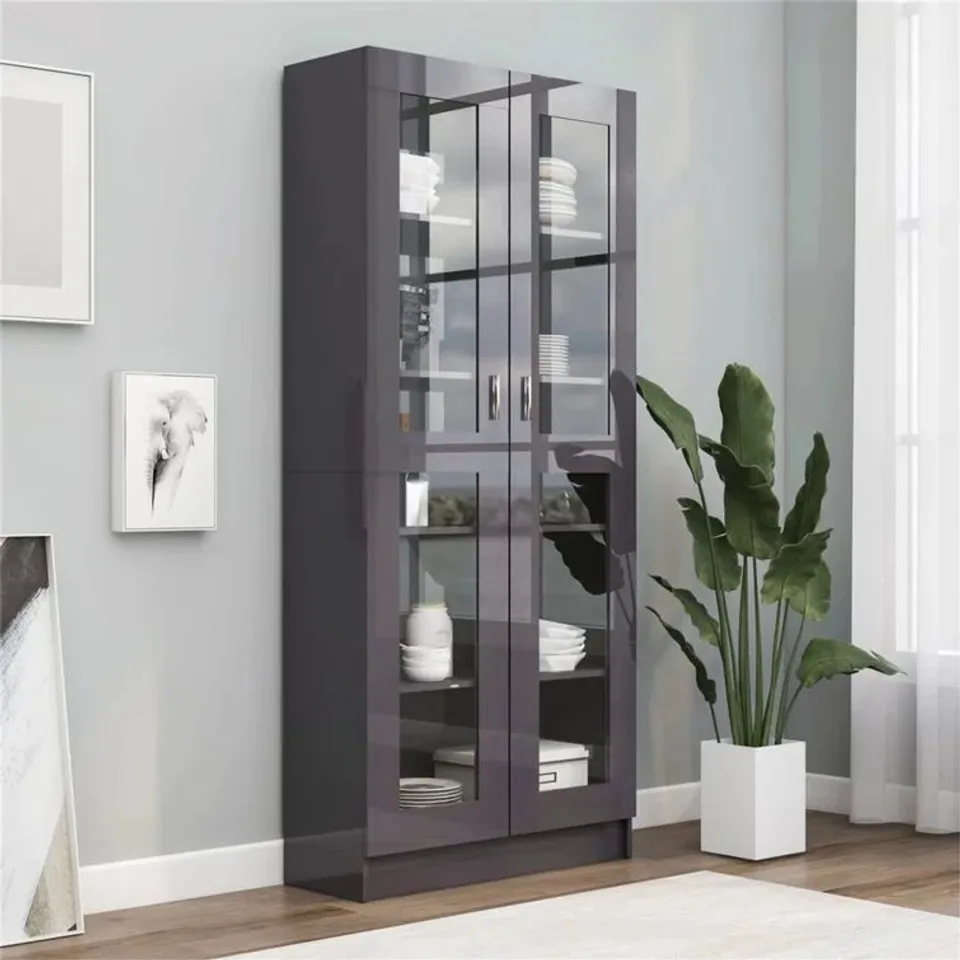 BOXED IDELLE DISPLAY CABINET