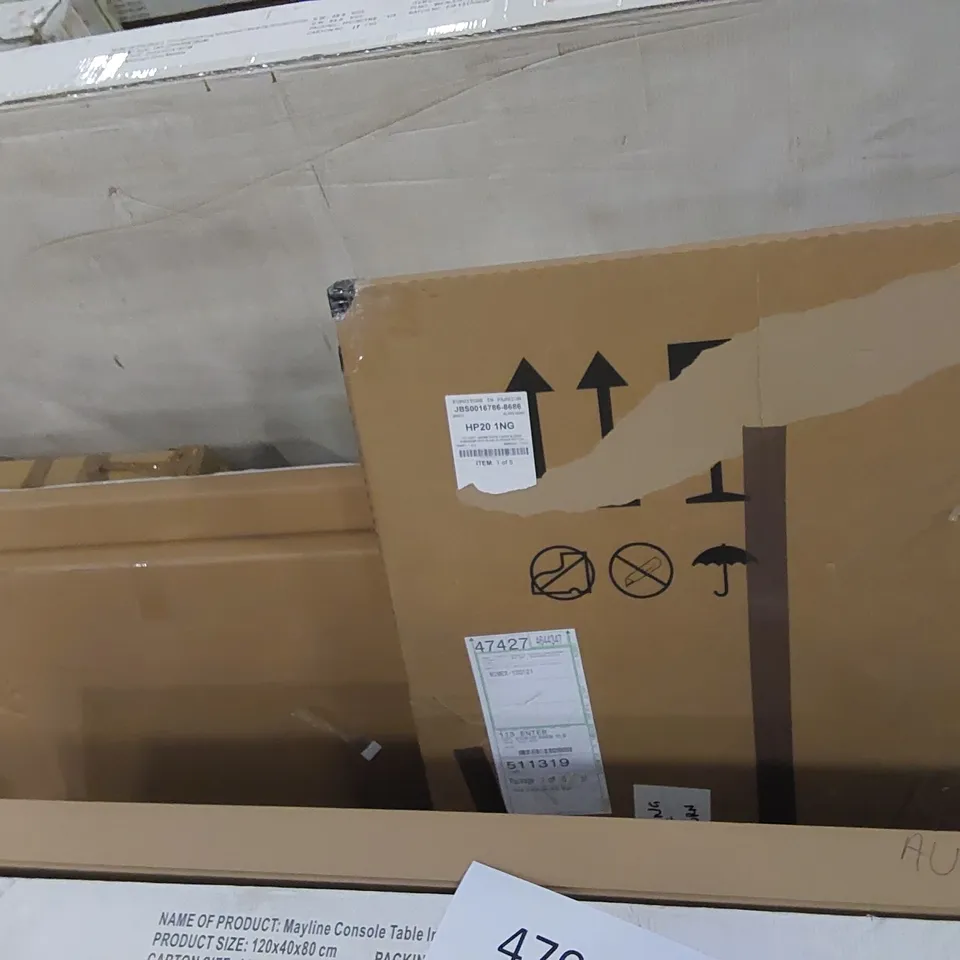 BOXED 180cm SLIDING DOOR WARDROBE (5 BOXES)
