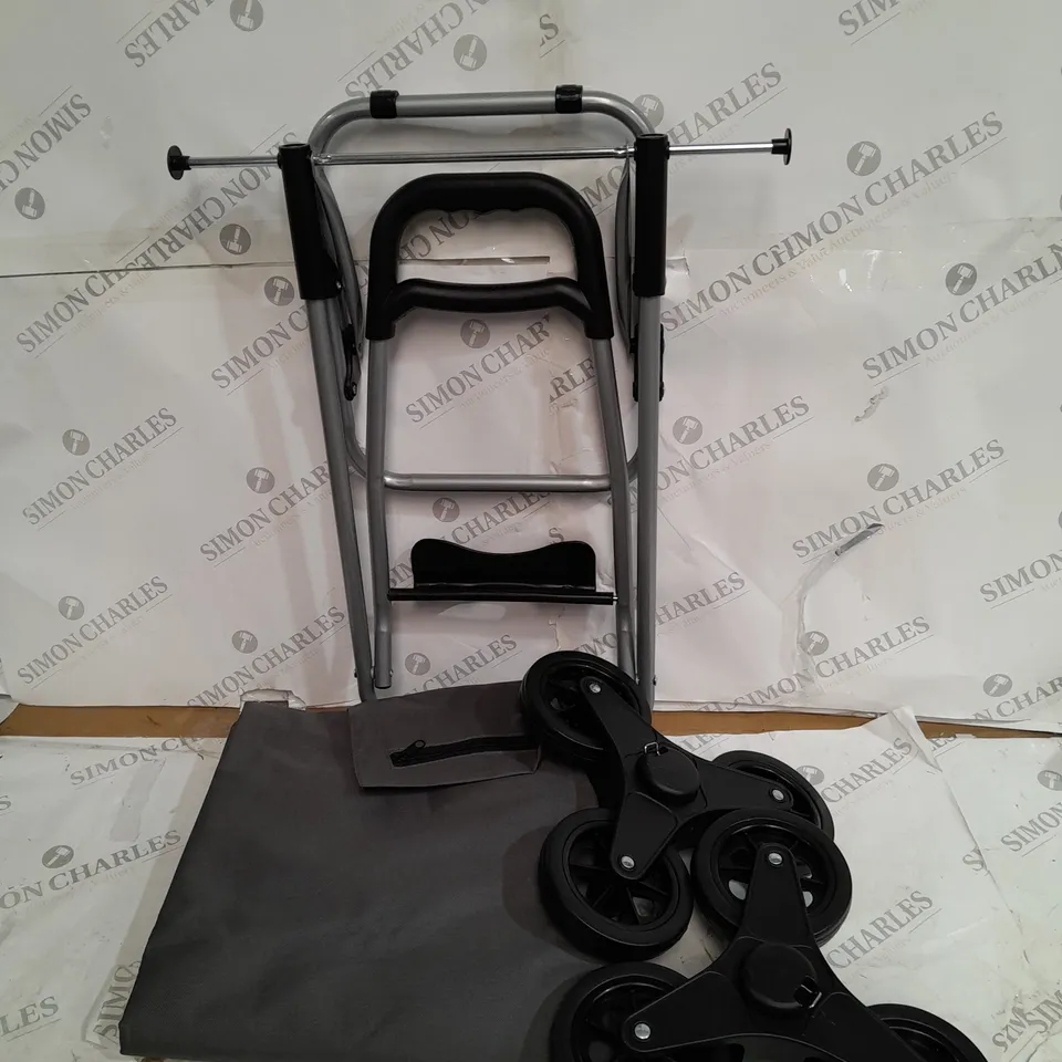 BOXED L&L INSULATED SHOPPING TROLLEY IN GREY