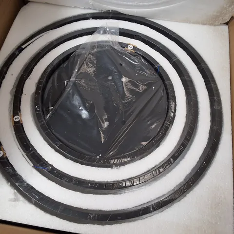 BOXED 3 RING LED CHANDELIER