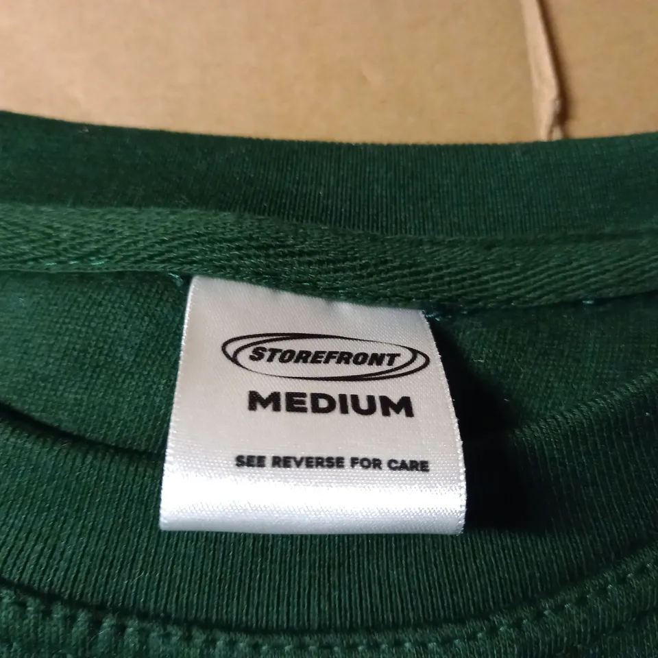 STOREFRONT SPORT GREEN JUMPER - SIZE M