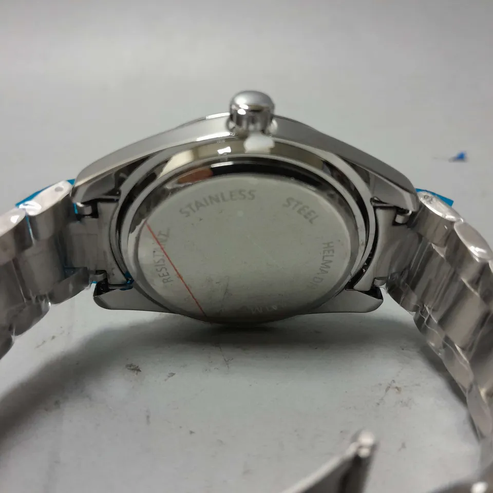 MENS HELMHA DH WATCH –  STAINLESS STEEL STRAP – 3ATM WATER RESISTANT