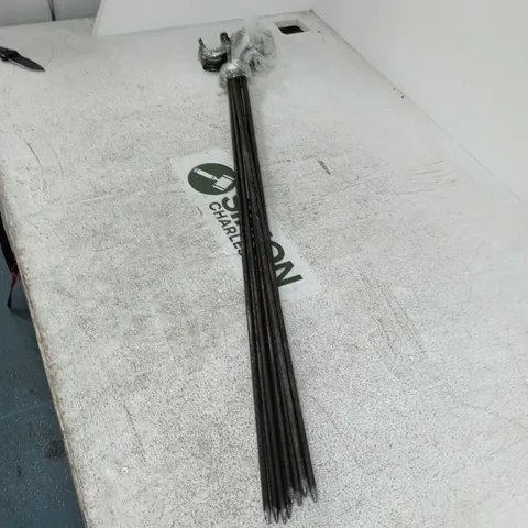 10 LARGE METAL GARDEN POT HANGING HOOKS