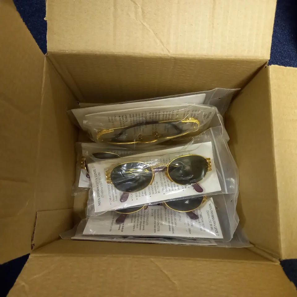 BOX OF APPROX 9 PAIRS OF CHARME 7525 SUNGLASSES.