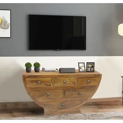BOXED GAUTHIER 80cm 6 DRAWER CHEST