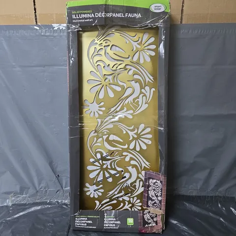 BOXED SMART SOLAR ILLUMINA DECOR PANELS FAUNA