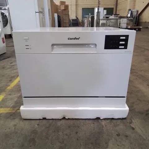 COMFEE TABLE TOP COMPACT DISHWASHER IN WHITE (COLLECTION ONLY)