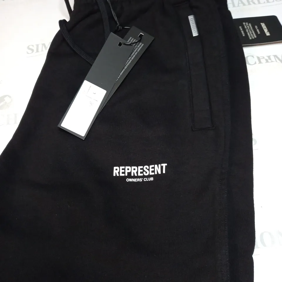 REPRESENT OWNERS CLUB SWEATPANTS SIZE LARGE
