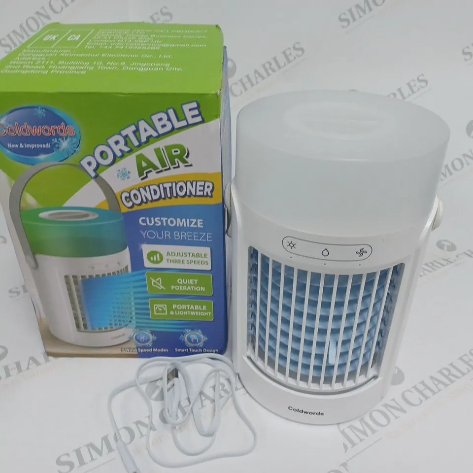 COLDWORDS PORTABLE AIR CONDITIONER