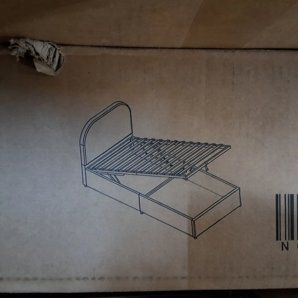 BOXED OTTOMAN BED FRAME 90×190CM (2 BOXES)