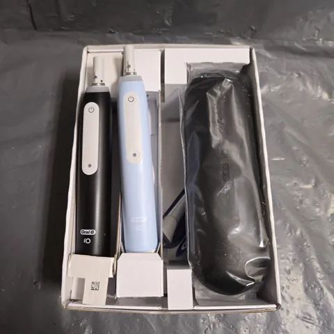 BOXED ORAL-B IO SERIES 3 DUO EDITION ELECTRIC TOOTHBRUSH SET 