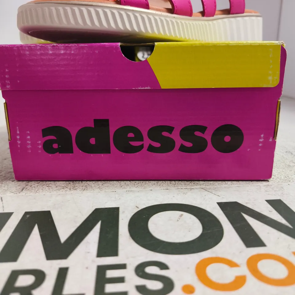 ADESSO WOMEN'S SANDALS – COLOURFUL STRAPPY SANDALS BOXED UK 7